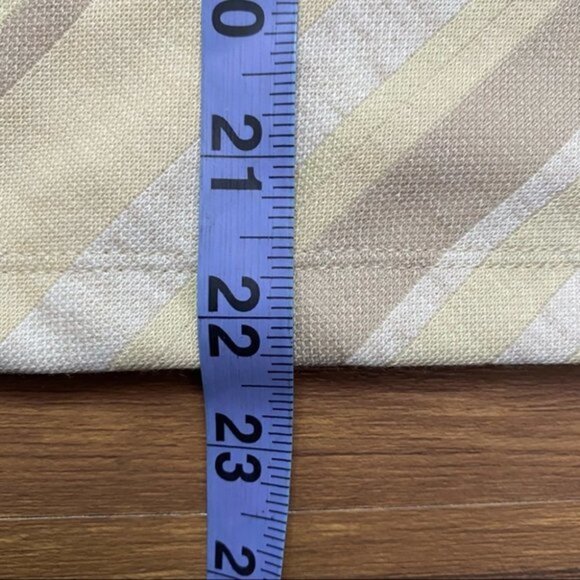 FREE PEOPLE Ivory Striped Sidelines Tank Size Small - Picture 9 of 10